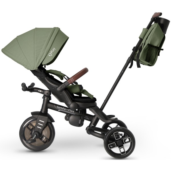 Фото - Трёхколёсный велосипед Qplay Comfo Max Green (T70 ComfoMaxGreen)
